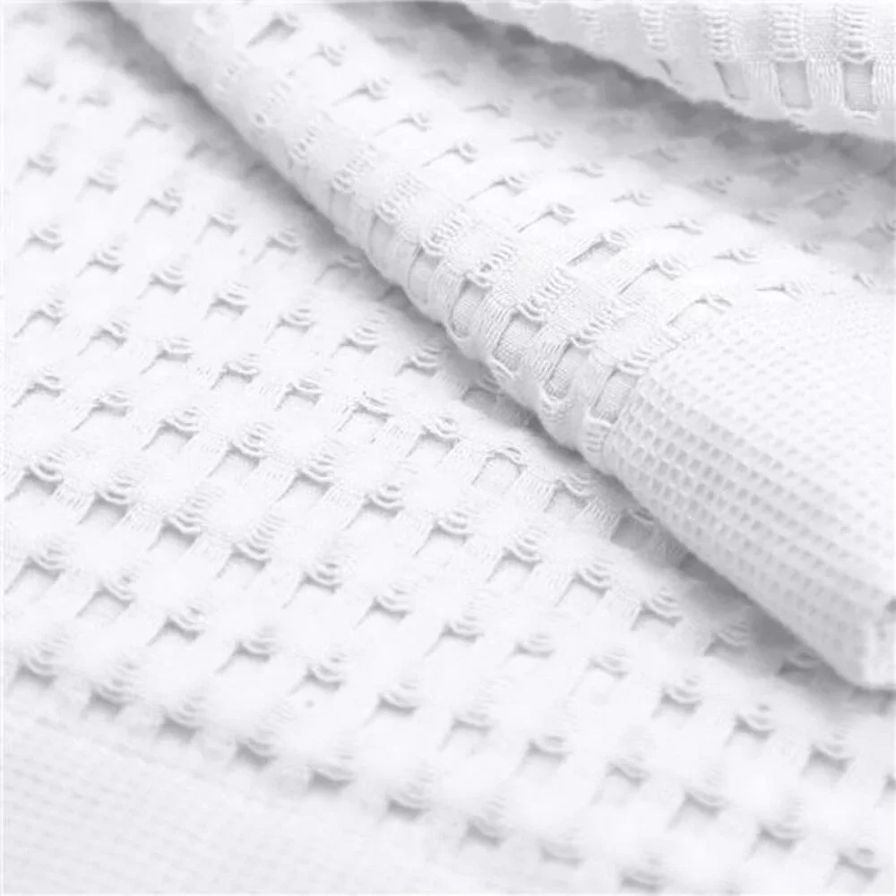 Bathroom Mat Absorbent Cotton Quick Dry for Shower, Bath & Bathtub Washable Thin